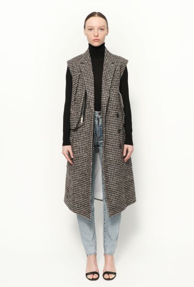 Calvin Klein F/W 2018 Houndstooth Coat - 1