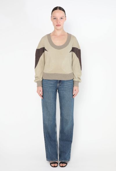 Balenciaga 2003 Colorblock Cubist Sweater - 2