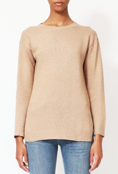 Prada Classic Camel Knit Jumper - 1