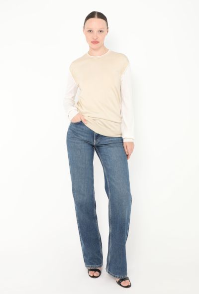 Céline Layered Cashmere Sweater - 2