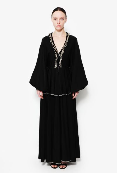 Jean Varon '70s Tiered Maxi Dress - 1