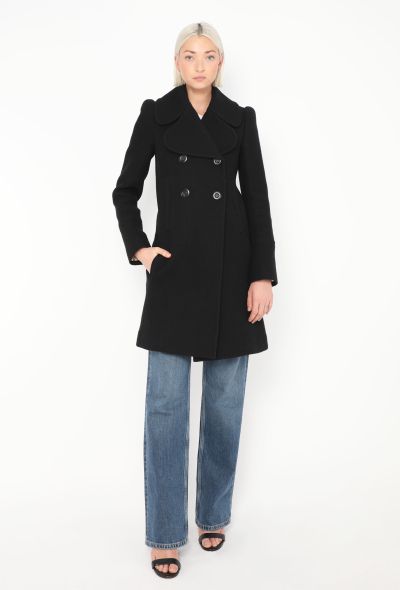 Chloé Tailored A-Line Peacoat - 1
