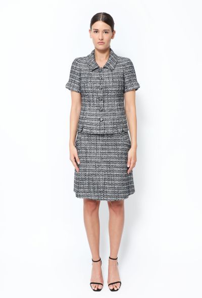 Chanel 2019 Lamé Tweed 'CC' Ensemble - 2