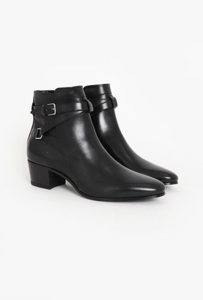 Saint Laurent Jodhpur Buckle Boots - 2