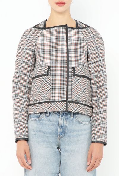 Balenciaga Pre-Fall 2008 Houndstooth Jacket - 1