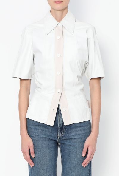 Céline 2017 Belted Lambskin Top - 1
