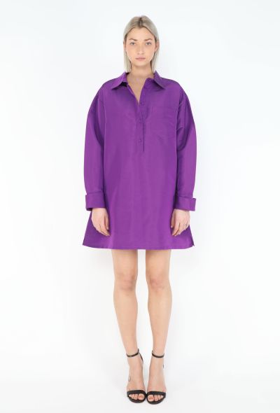 Valentino S/S 2022 Taffeta Oversized Tunic - 1