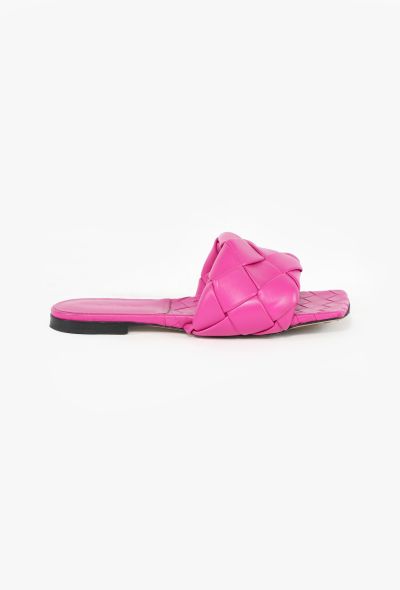 Bottega Veneta Lido Intrecciato Leather Slides, 2020 - 1