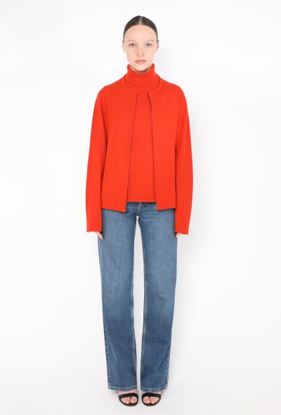 Hermès Cashmere Sweater Vest Ensemble - 1