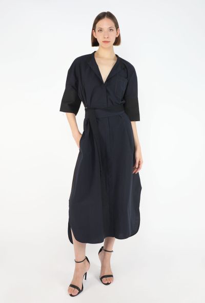 Loewe Belted Cotton Tunic Dress, 2022 - 2