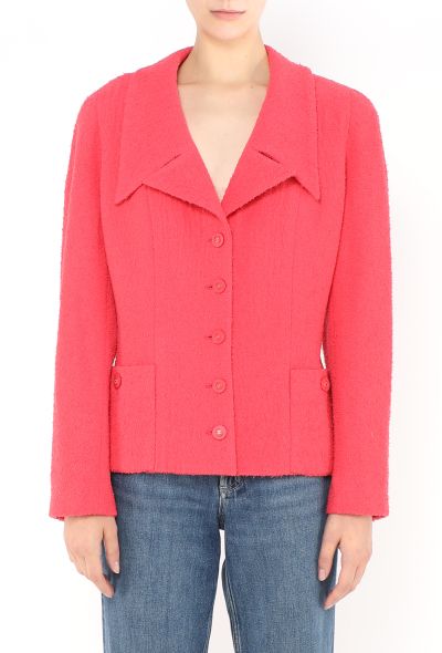 Chanel Early '90s 'CC' Bouclé Jacket - 1