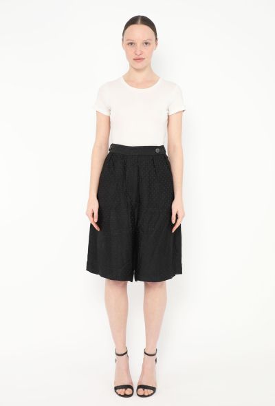 Dries Van Noten Embroidered Polka Dot Shorts - 1