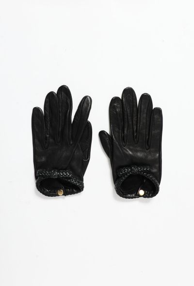 Exquisite Vintage Causse 'Lily' Lambskin Gloves - 2