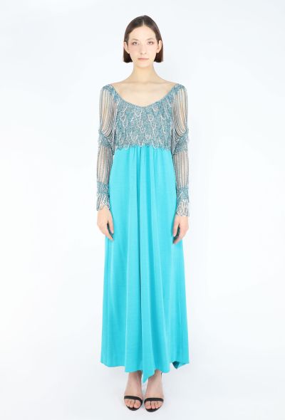 Azzaro COLLECTOR 1971 Chainmail  Gown - 2
