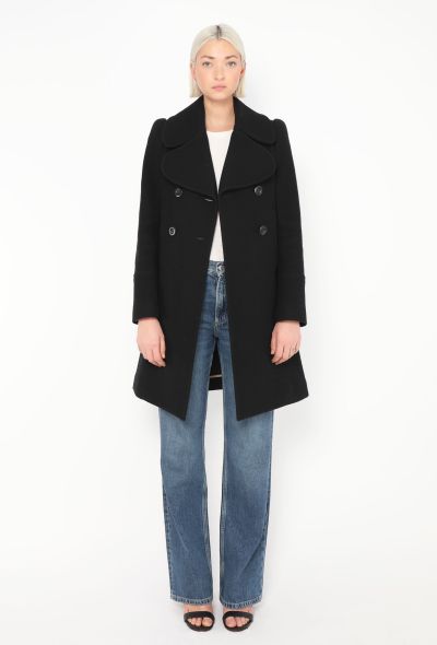 Chloé Tailored A-Line Peacoat - 2