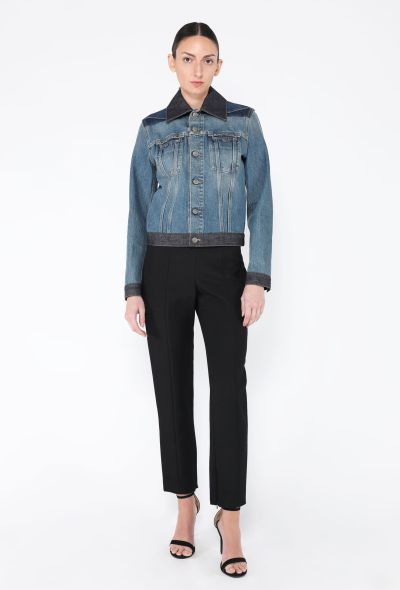 Maison Margiela 2022 Color Block Denim Jacket - 2