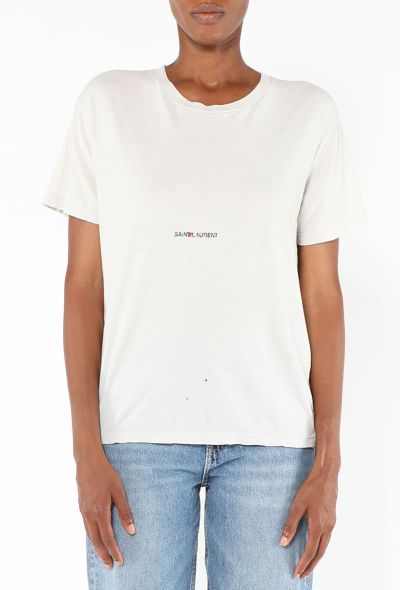 Saint Laurent Classic Logo T-Shirt - 1