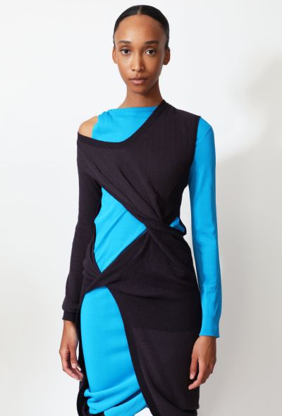 Bottega Veneta Asymmetrical Sweater Dress – F/W 2019 - 1