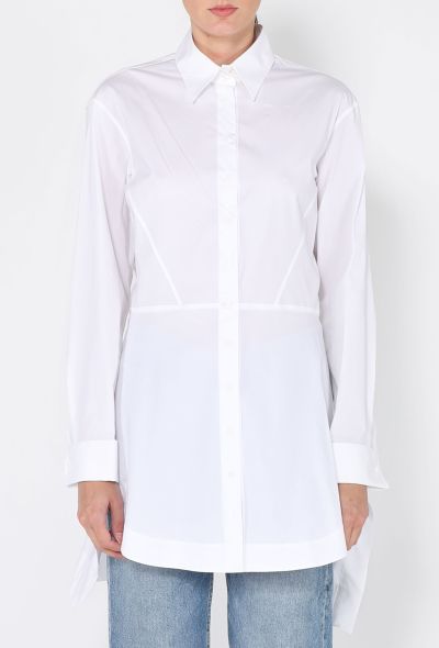 Alaïa Fluted Peplum Shirt - 1