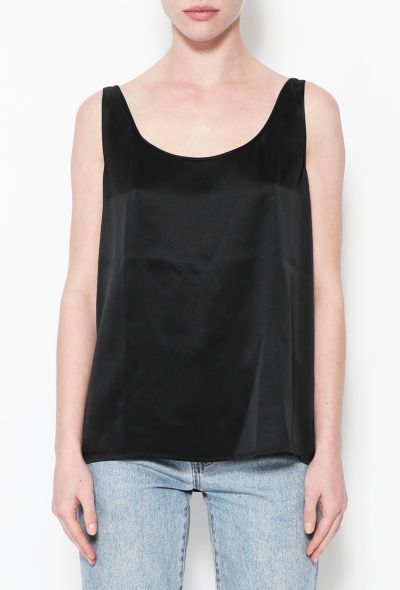 Valentino Vintage Silk Tank Top - 1