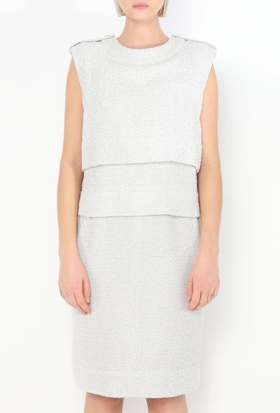 Chanel 2016 Tiered Bouclé Dress - 2