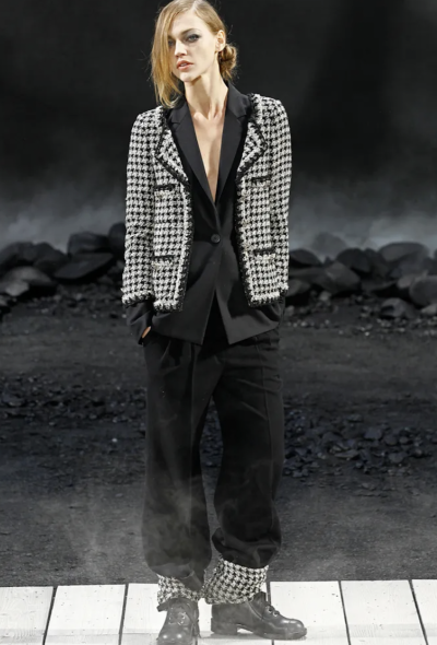 Chanel F/W 2011 Tweed Leather Boots - 2