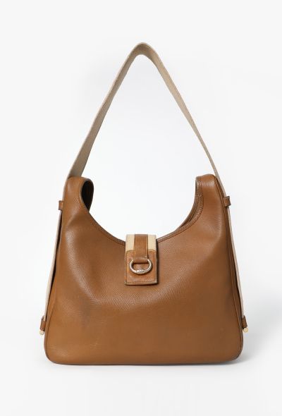 Hermès Gold Courchevel Tsako Bag - 1