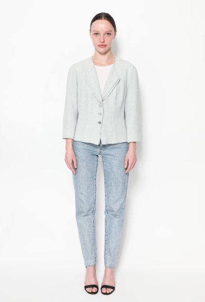 Chanel Bicolor Cropped Jacket - 2