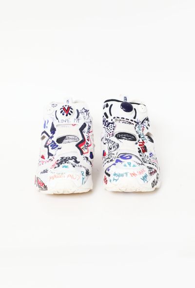 Vetements 2017 x Reebok 'Fury' Graffiti Sneakers - 2