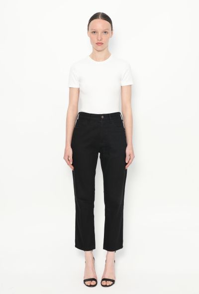 Céline 2021 Straight-leg Cropped Jeans - 2