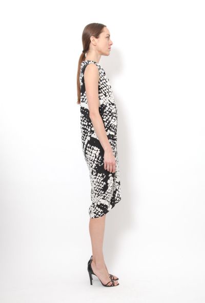 Saint Laurent 2008 Abstract Silk Dress - 2