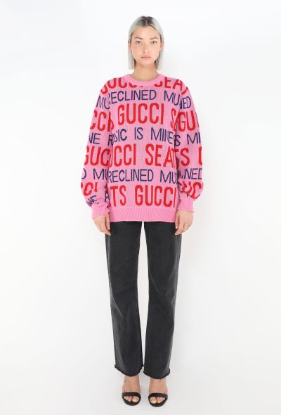 Gucci 2021 100th Anniversary Graphic Sweater - 1