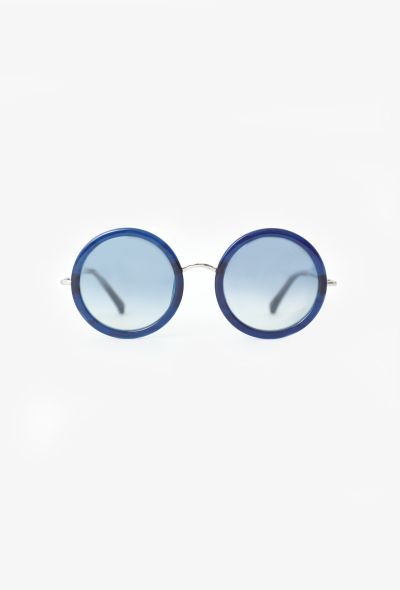The Row x Linda Farrow Round Sunglasses - 1