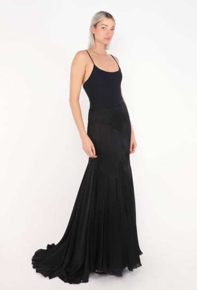 Chloé Silk Charmeuse Maxi Skirt, S/S 1999 - 1