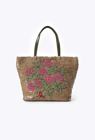 Valentino Vintage Sequin Embellished Bag - 1