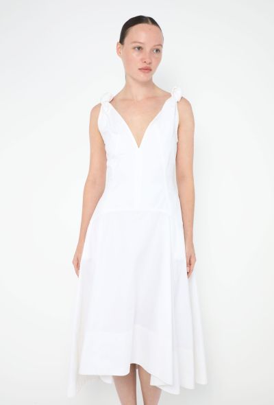 Bottega Veneta 2022 Asymmetrical Poplin Dress - 2