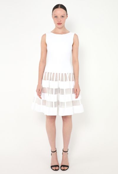Alaïa Crinoline Trim Skater Dress - 1