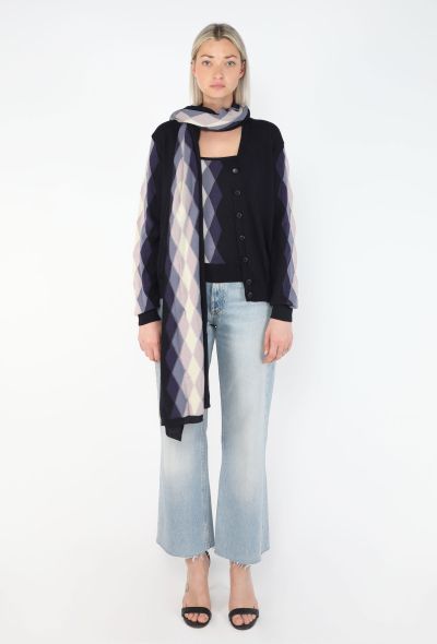Chloé 3-Piece Argyle Ensemble, Fall 2000 - 2