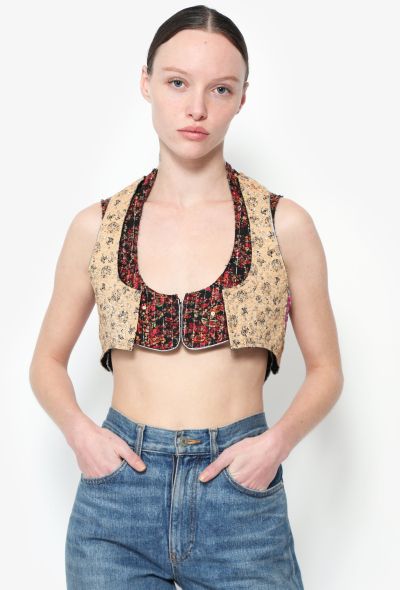 Balenciaga Le Dix Iconic Patchwork Top, S/S 2002 - 1