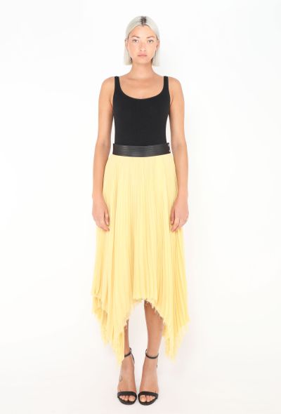 Loewe 2020 Georgette Asymmetric Skirt - 1