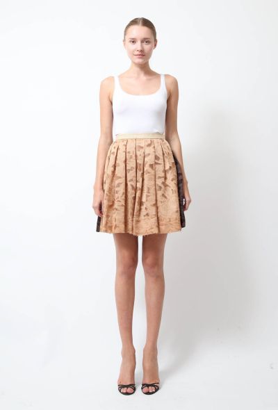 Rodarte Cut-out Pleated Skirt - 1
