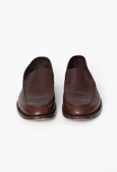 The Row Nic Leather Loafers, 2025 - 2