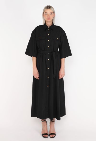Céline Belted Calèche Cotton Dress, 2022 - 2