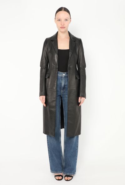 Ann Demeulemeester F/W 2023 Nomie Lambskin Coat - 1
