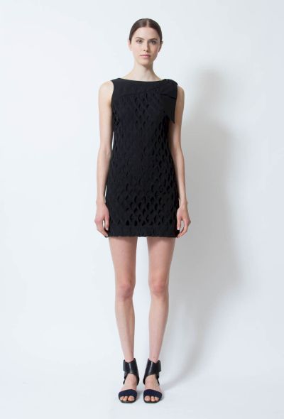 Exquisite Vintage Netted Overlay Dress - 1