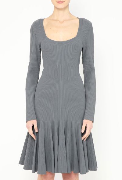 Alaïa Fluted Skater Dress - 2