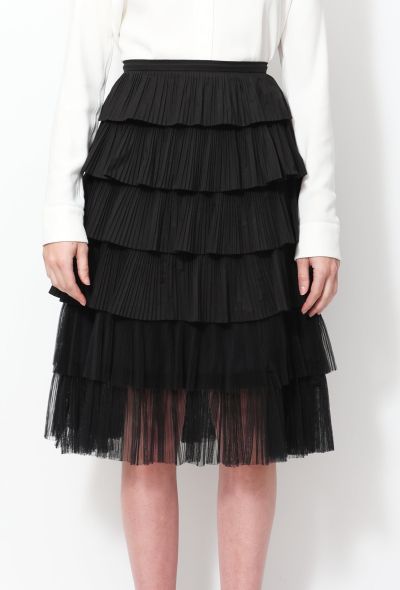 Rochas 2015 Tiered Pleated Skirt - 2
