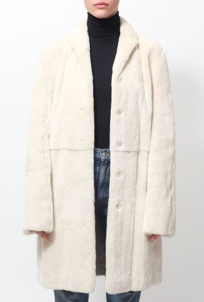 Jil Sander Rabbit Fur Coat - 2