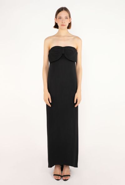 Chloé Lagerfeld Strapless Bow Gown, 1980s - 1