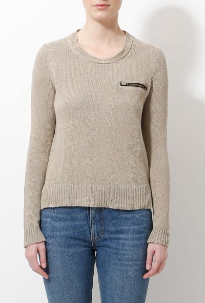 Céline 2010 Linen Knit Sweater - 1